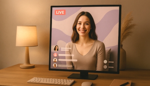 Image de Fond Personnalisée pour TikTok Live