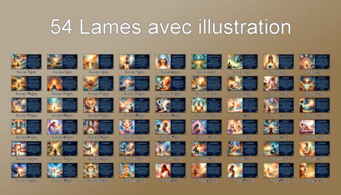 Oracle : Message des Astres - 54 lames - Bruno De Clerck — Anderias Digital